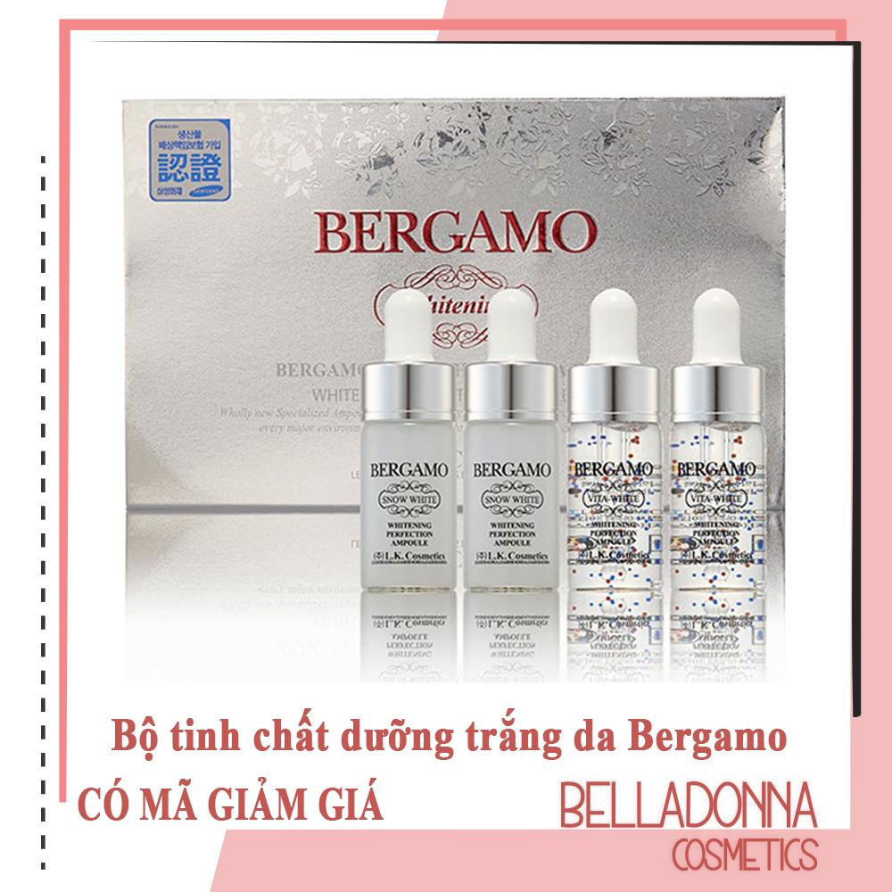 Bộ tinh chất dưỡng trắng Bergamo Snow White And Vita