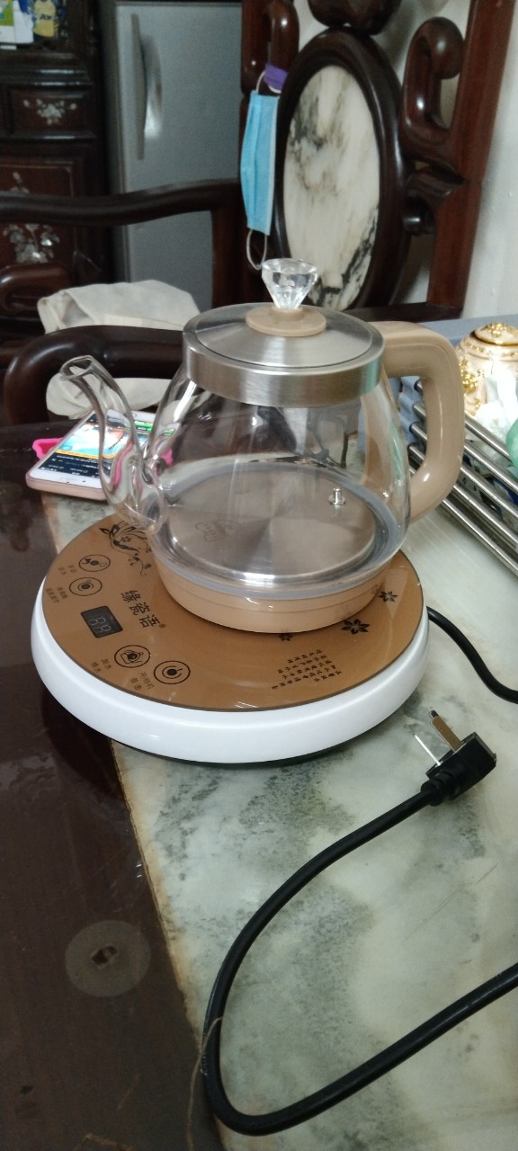 Ấm Siêu Tốc-Bộ Đun Nước Điện Tự Động Pha Trà Thủy Tinh