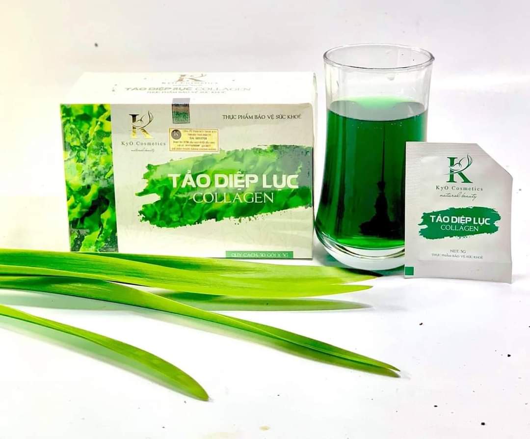 [HCM]Diệp Lục Colagen Đẹp Da Mờ Nám