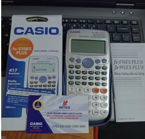 Hcm giao hỏa tốc_máy tính học sinh casio fx 570vn plus hàng thái lan bảo hành 1 năm