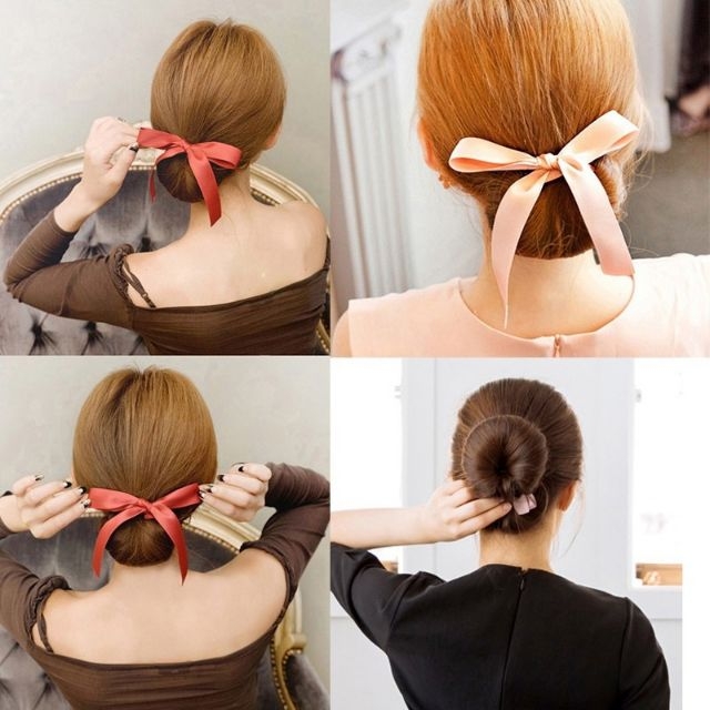 Dụng cụ búi đa năng thăt nơ nhiều màu dể thương
