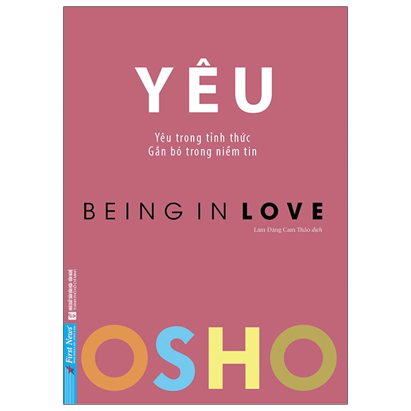 Sách - osho - yêu - being in love - first news