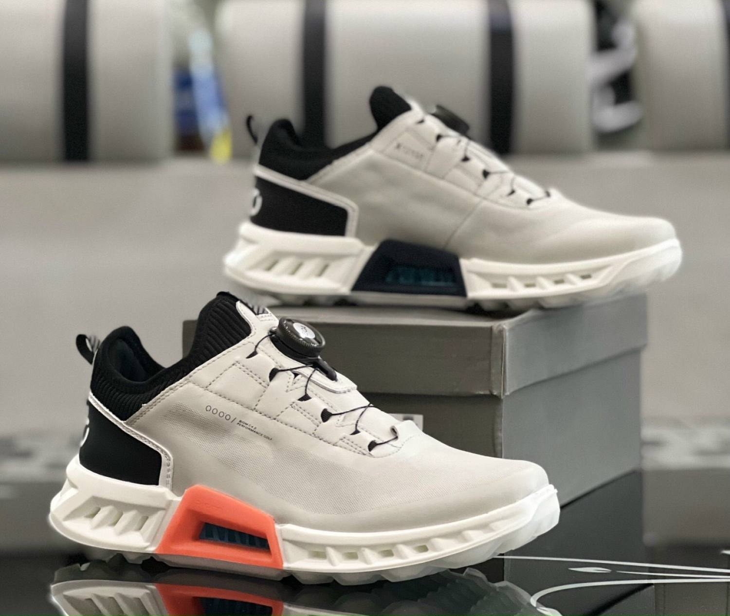 FREESIPMAX Giày Nam Ecco Golf GORE - TEX _Tặng kèm tất Chính hãng