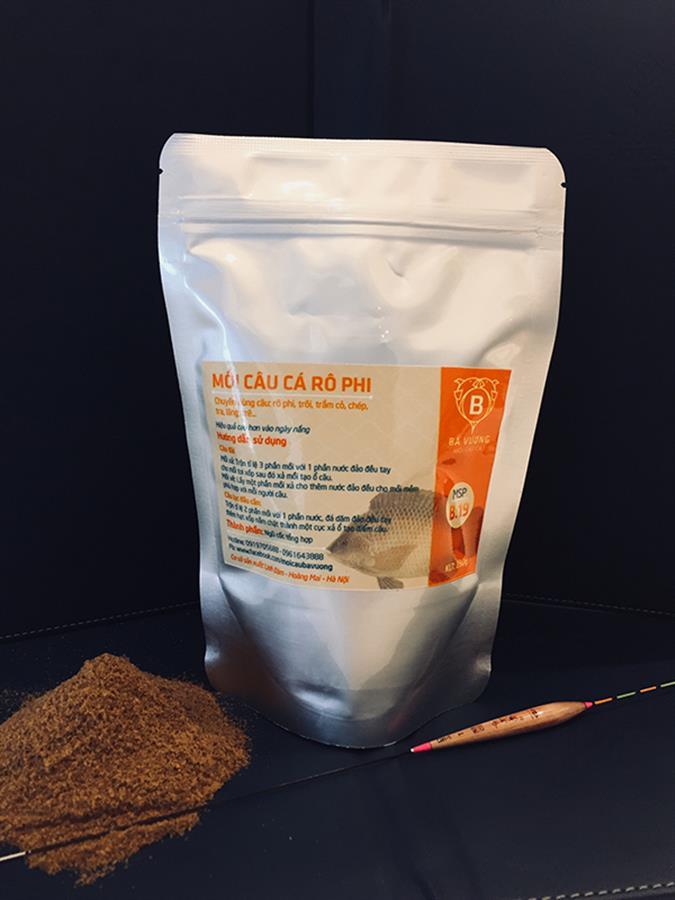 Mồi câu cá rô phi B19 (300g)- chuyên câu rô phi to - Mồi câu Bá Vương