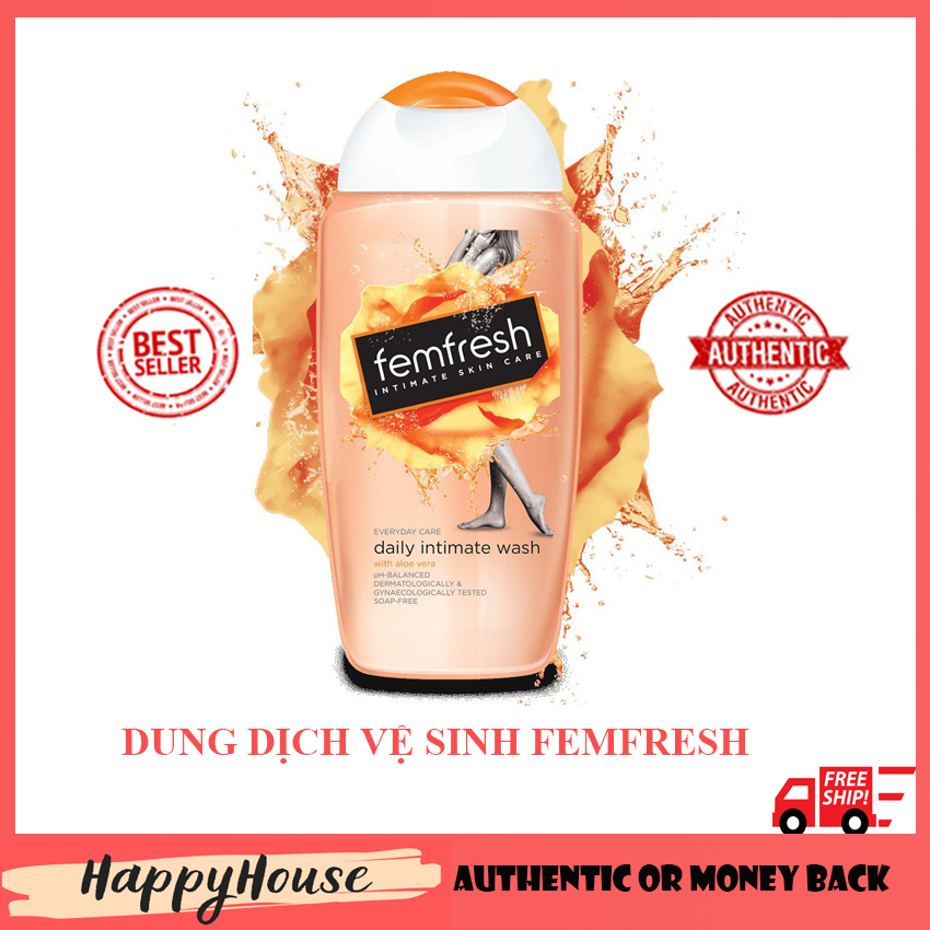 Dung dịch vệ sinh phụ nữ Femfresh- Happy House