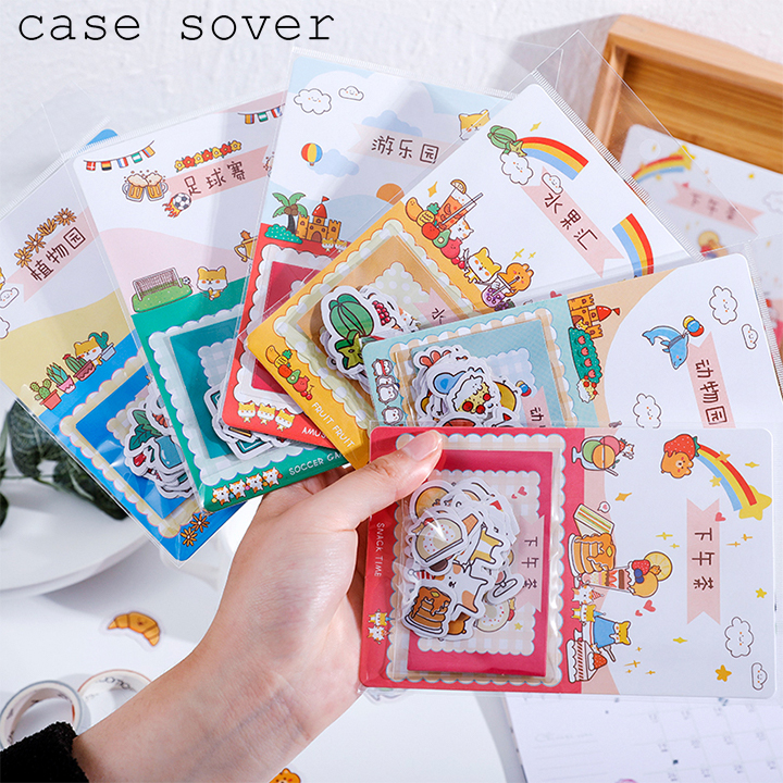 Set 40 Sticker Chủ Đề Vui Nhộn Trang Trí Planner - Case Sover