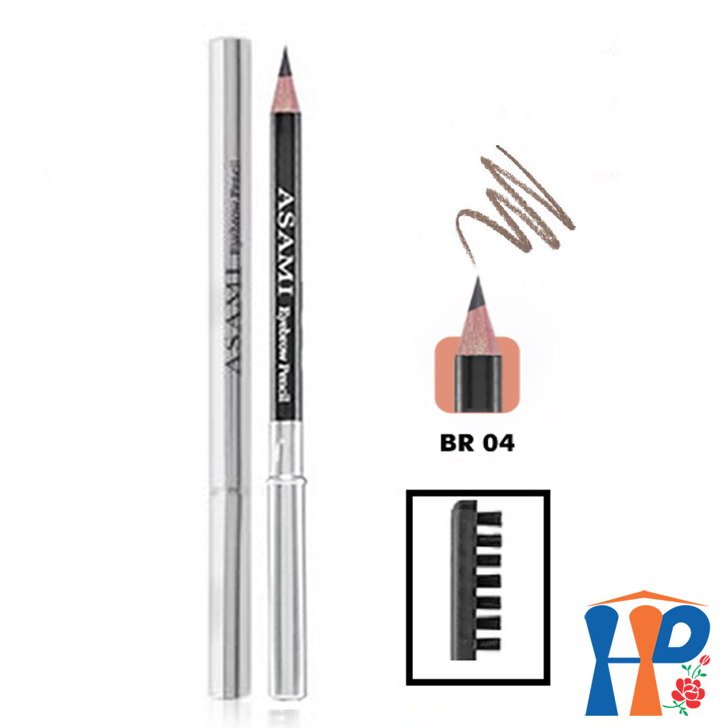 Asami Asami 2 Eyebrow Pencil and Sharpener (waterproof)