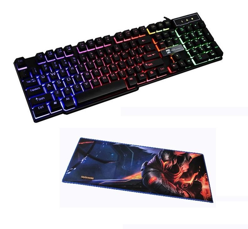 Bàn phím game r8 1822 tặng lót chuột game lớn