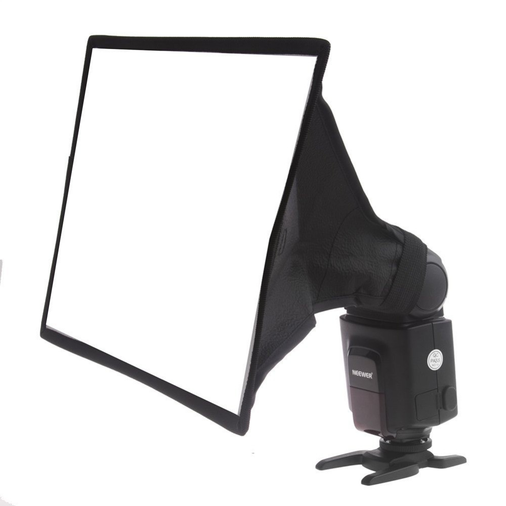 Tản Sáng Flash Softbox Nhỏ 20X30 Vải Hạt Mưa