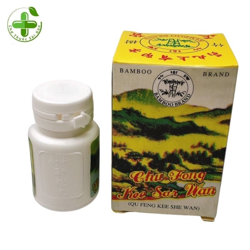 Khu phong kỳ xà hoàn 30 viên - khu phong trừ thấp-thư gân hoạt huy.ết