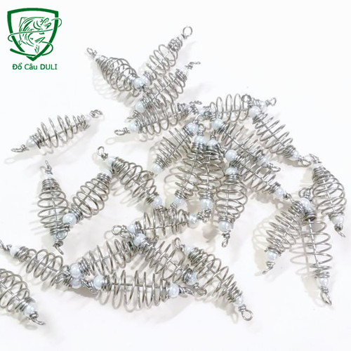 Combo 5 lò xo lăng xê, lò xo buộc lăng xê thép không rỉ siêu bền - duli
