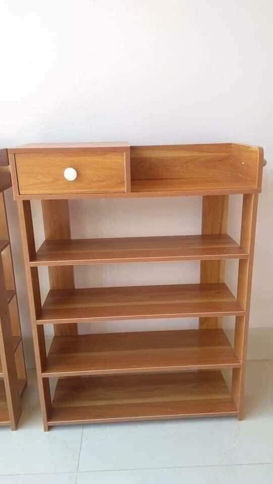 Kệ để giày dép gỗ MDF 5 tầng tiện dụng