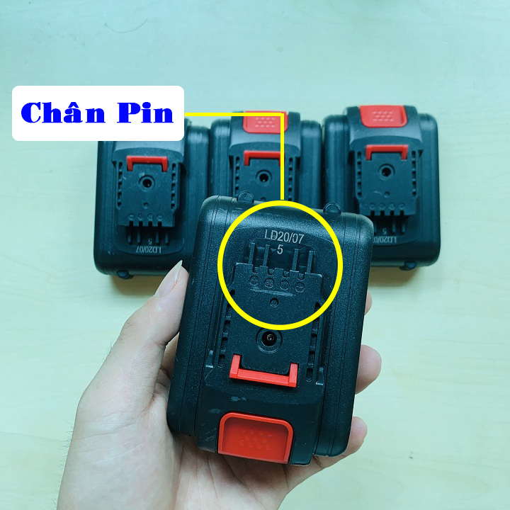 Pin máy khoan pin 5 Cell cao cấp