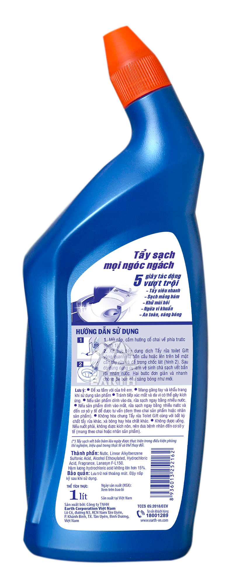 Tẩy tolet siêu sạch Gift 1 lít