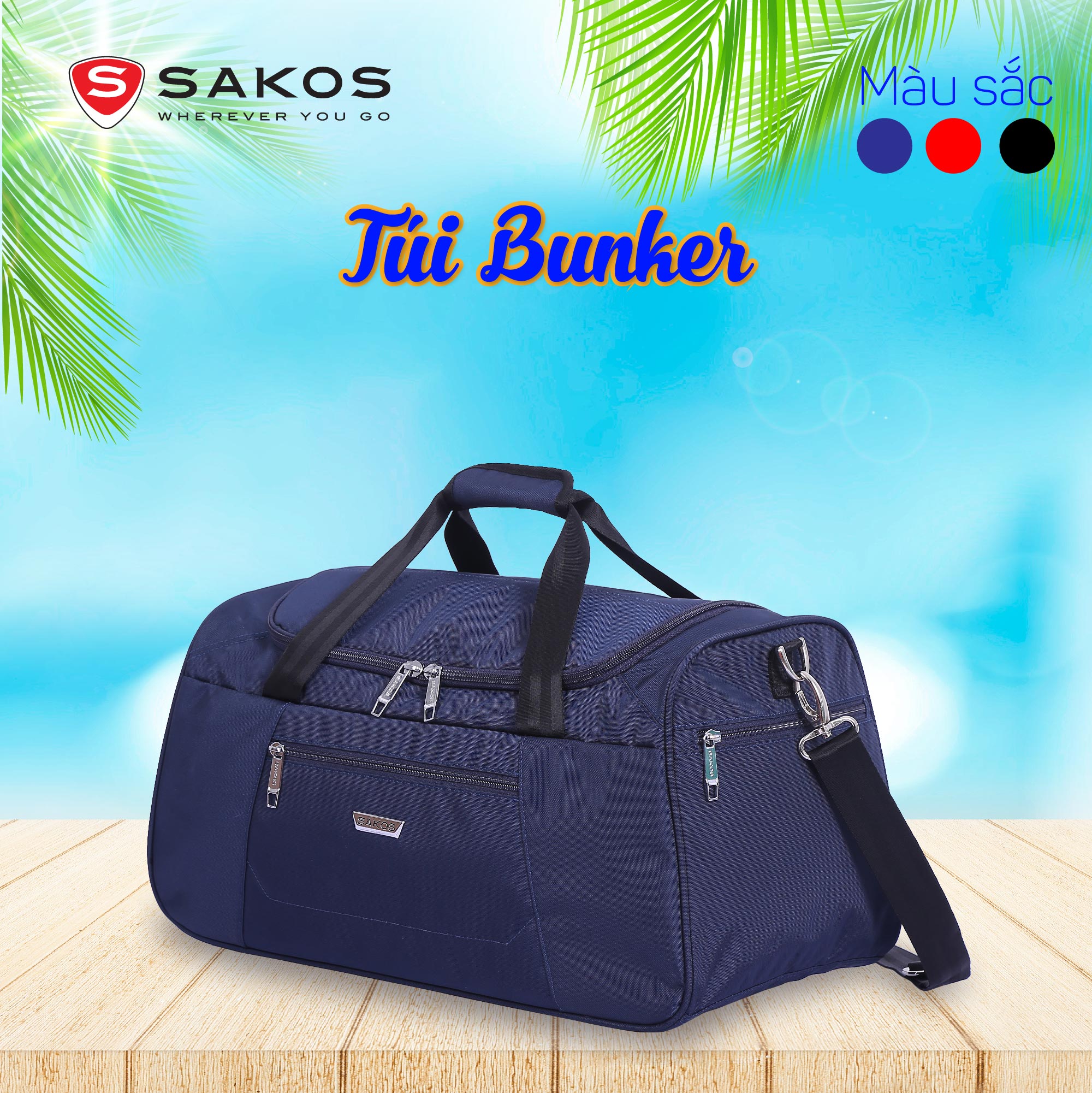 [HCM]Túi du lịch Sakos Bunker
