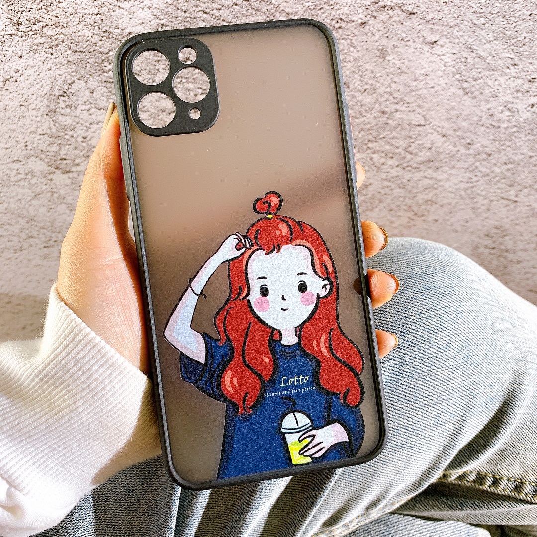 Ốp Lưng Nhám Chống Sock, Va Đập Bảo Vệ Camera Couple Cool
