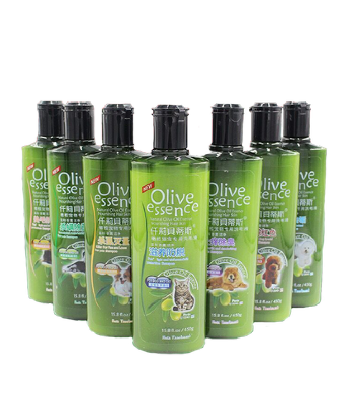 Sữa tắm Olive cho chó (khử mùi) chai 450ml - tím
