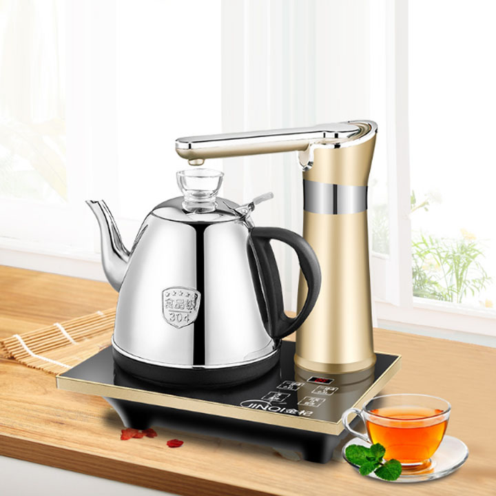 Bộ bình ấm pha trà điện siêu tốc cấp nước tự động