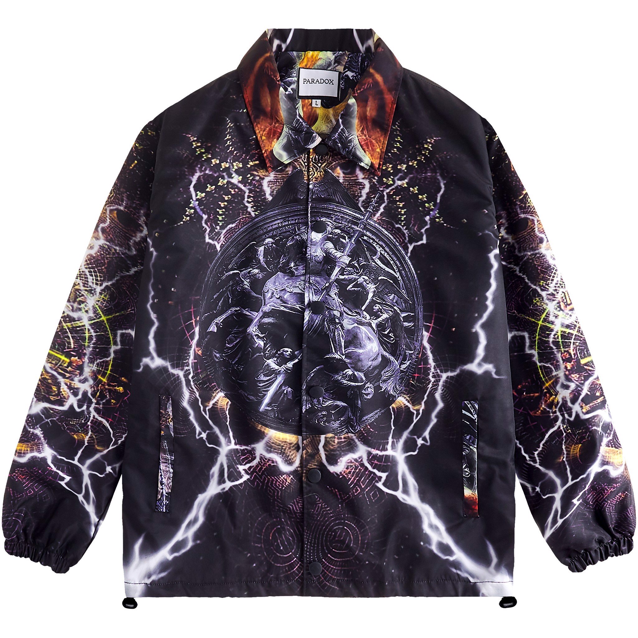 PARADOX Áo khoác dù KNIGHT OVER-PRINTED JACKET