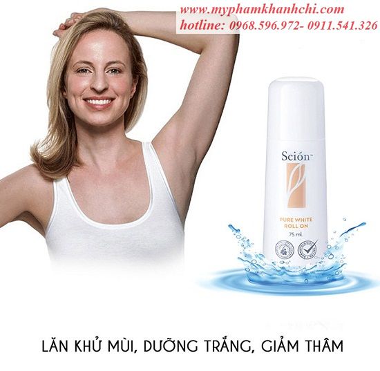 Lăn khử mùi Nuskin scion pure white roll on 75ml