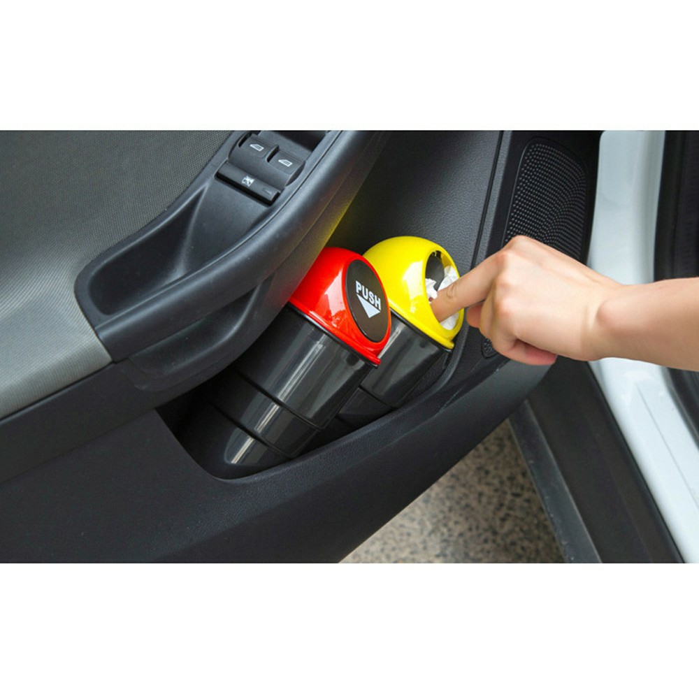 Thùng Rác Cốc Đựng Rác Mini Trên Xe Ô Tô
