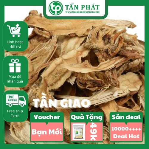 [Hàng công ty mới về] Tần giao sấy khô túi nhỏ loại 100g - Thảo Dược Tấn Phát