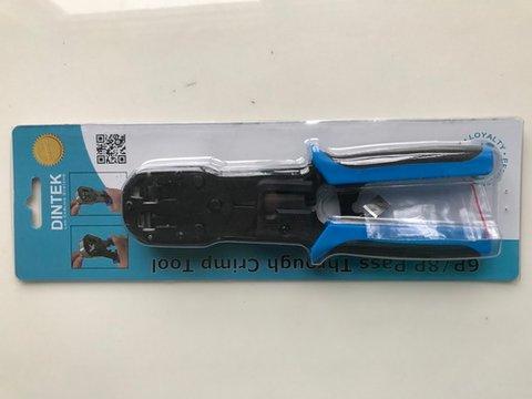 Kềm bấm mạng xuyên thấu Dintek Cao Cấp (code 6102-01021)
