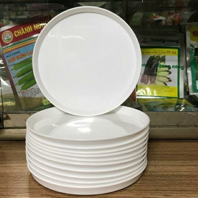 dĩa lót chậu trồng cây đk 22cm