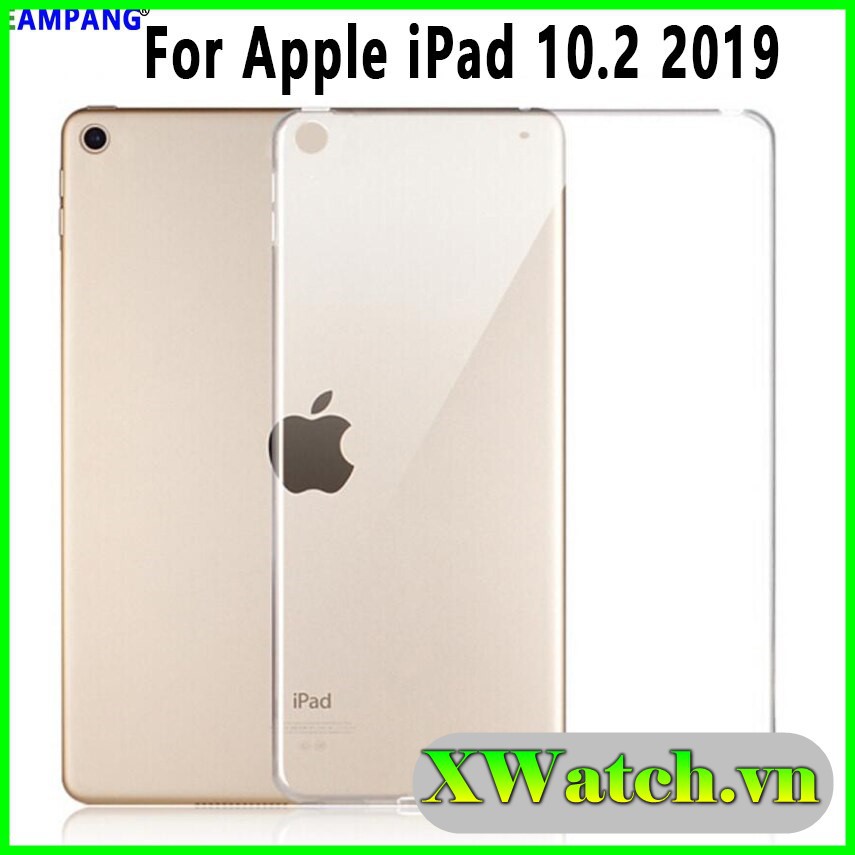 Ốp lưng silicon dẻo trong suốt cho ipad 10.2 gen 7 / 8 2019 2020