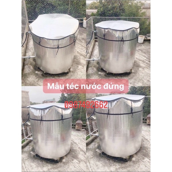 #Vỏ_bọc_chống_nóng_téc_nước 2000 lít đứng-nằm
