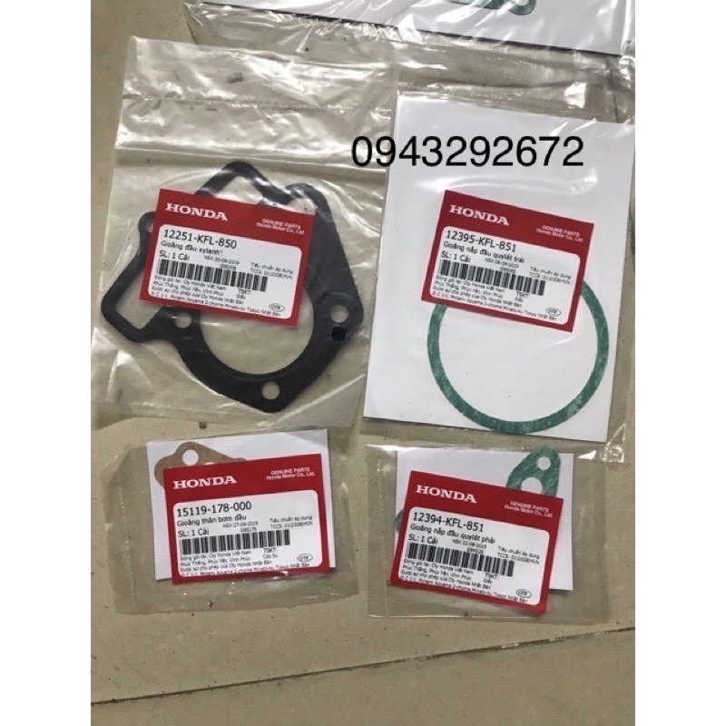 Full bộ ron máy ( roăng máy ) xe super dream, wave anpha , zx, wave thái