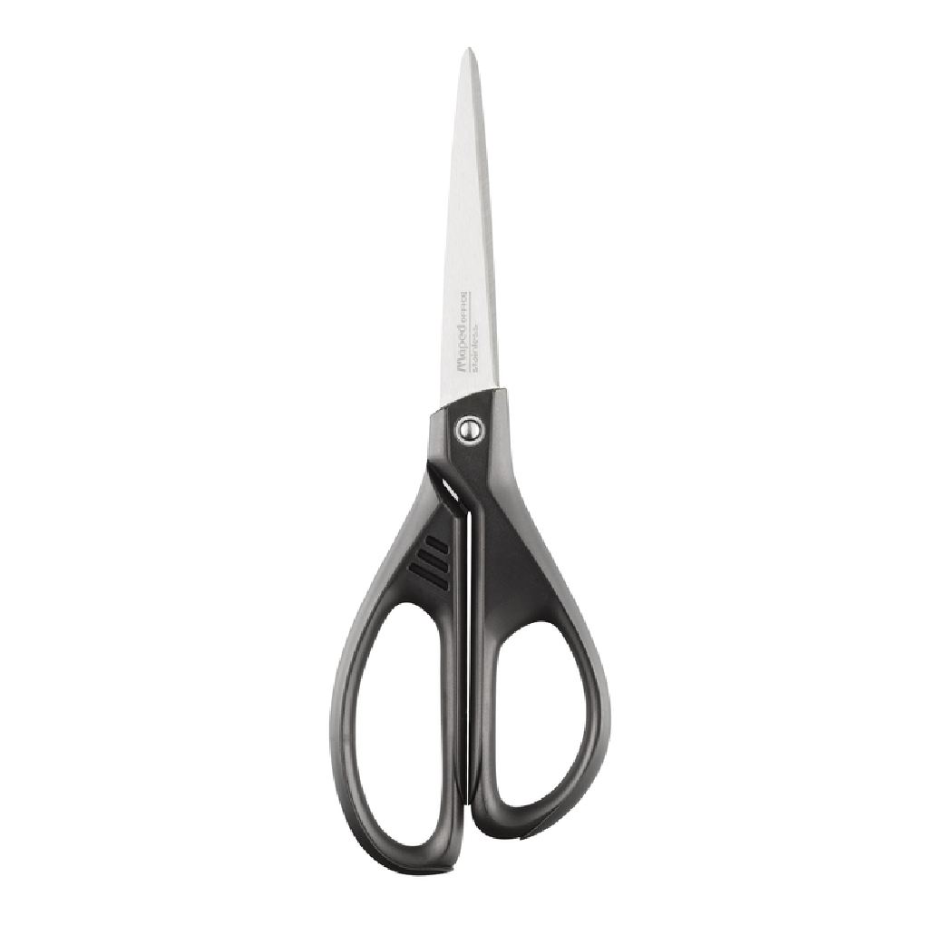Maped - kéo essentials đen - 17/21cm - 1 cái