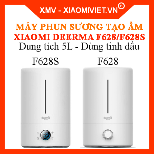 Máy phun sương tạo độ ẩm Xiaomi Deerma F628/F628S (5 lít) - Sử dụng được tinh dầu - Hàng chính hãng