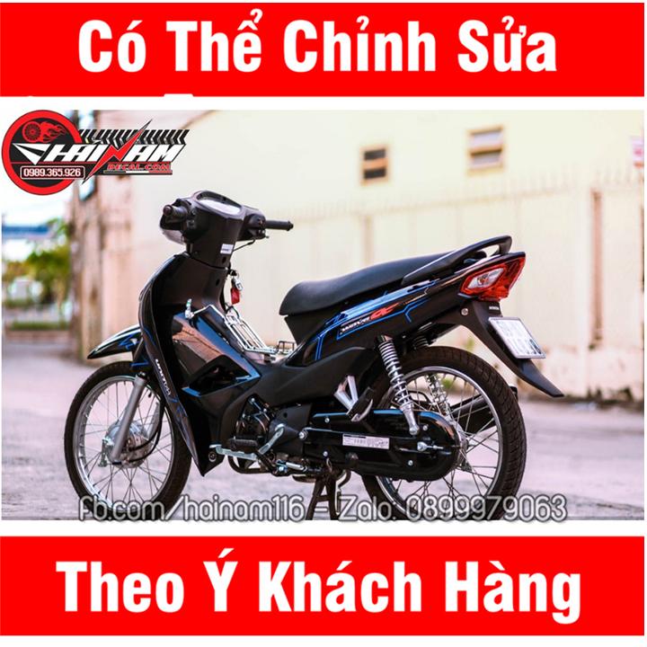 Tem trùm wave đen chỉ xanh