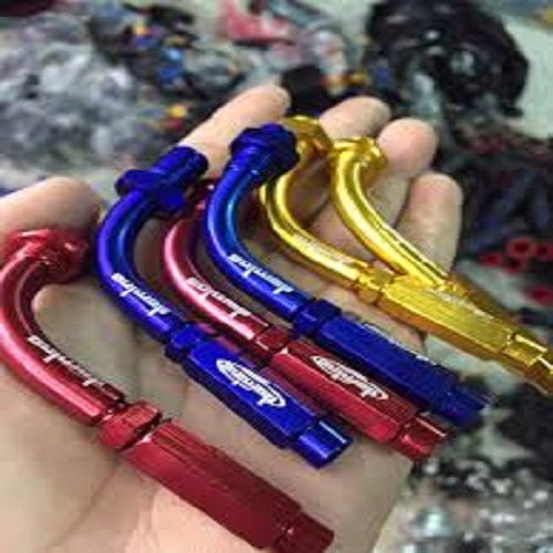 Ống Ga Nhôm CNC Domino gắn mọi loại xe máy (nhiều màu)