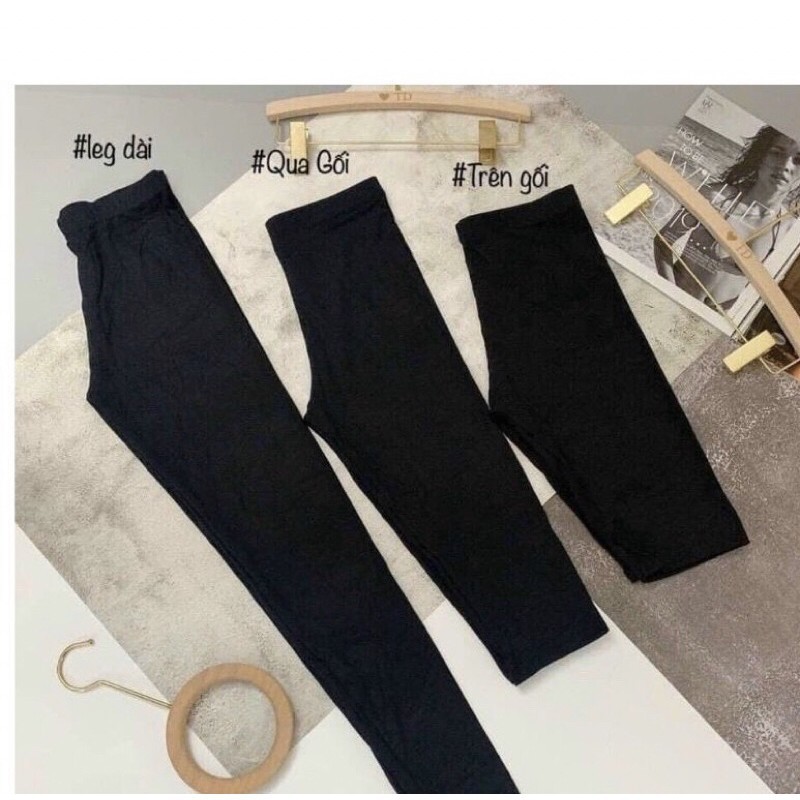 Quần legging Ngố cuộn Hồng siêu co giãn- dễ mặc