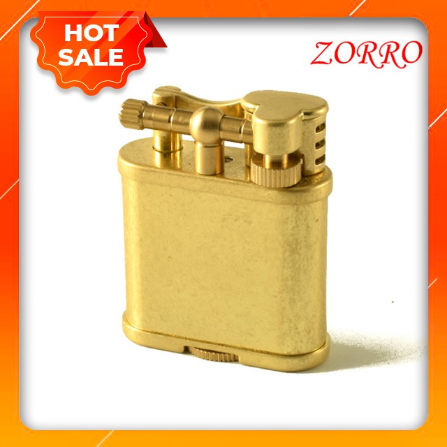 Vỏ Hộp Quẹt Bật Lửa Zorro Z597-001 Thiết Kế Độc Lạ Nhiều Màu - Dùng Xăng Bấc Đá Như Zippo