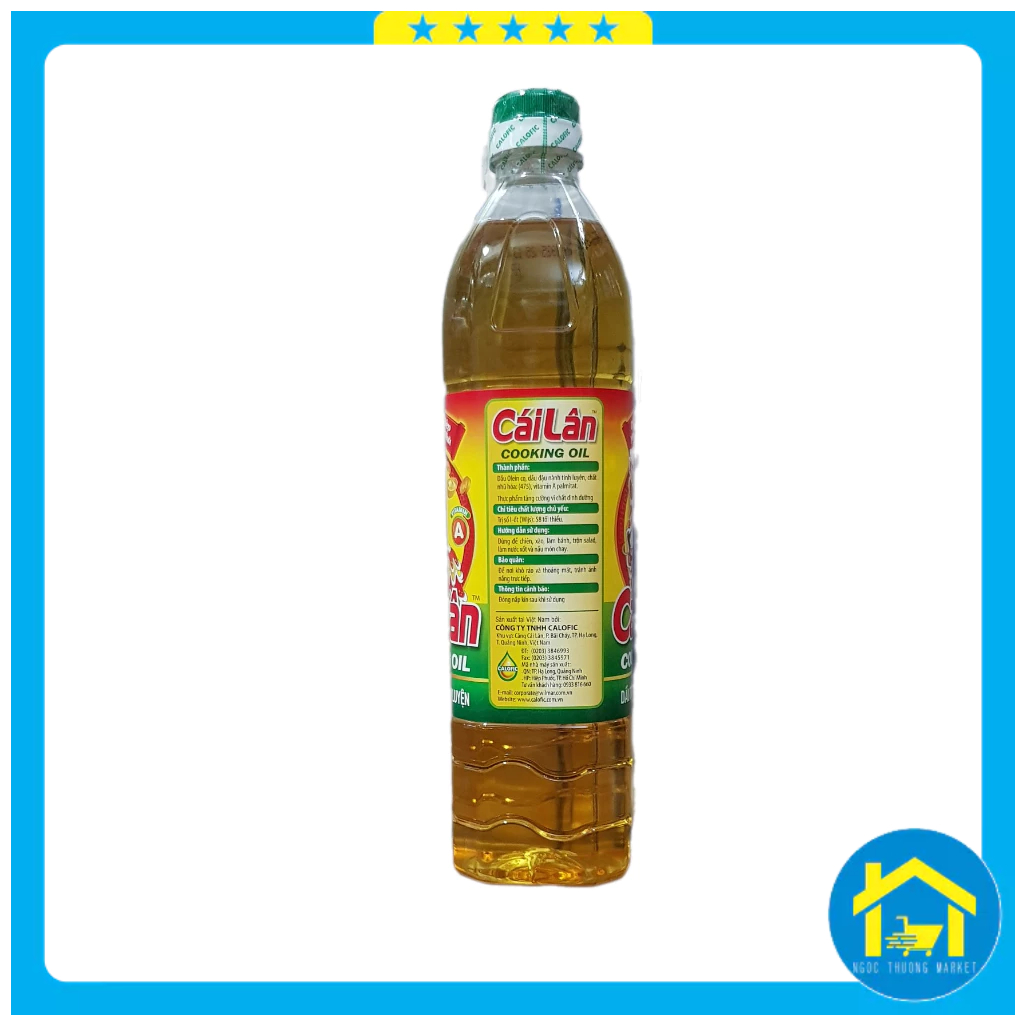 Dầu ăn Cái Lân chai 1 lít