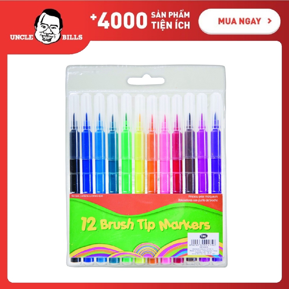 Bút lông đánh dấu gói 12 cây ubl se0004