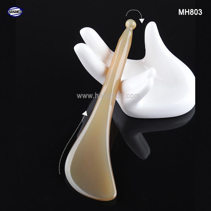 Dụng cụ làm đẹp da bằng sừng/ massage mặt đánh bay mọi nếp nhăn trên da mặt, giúp lưu thông máu - MH803 - HAHANCO