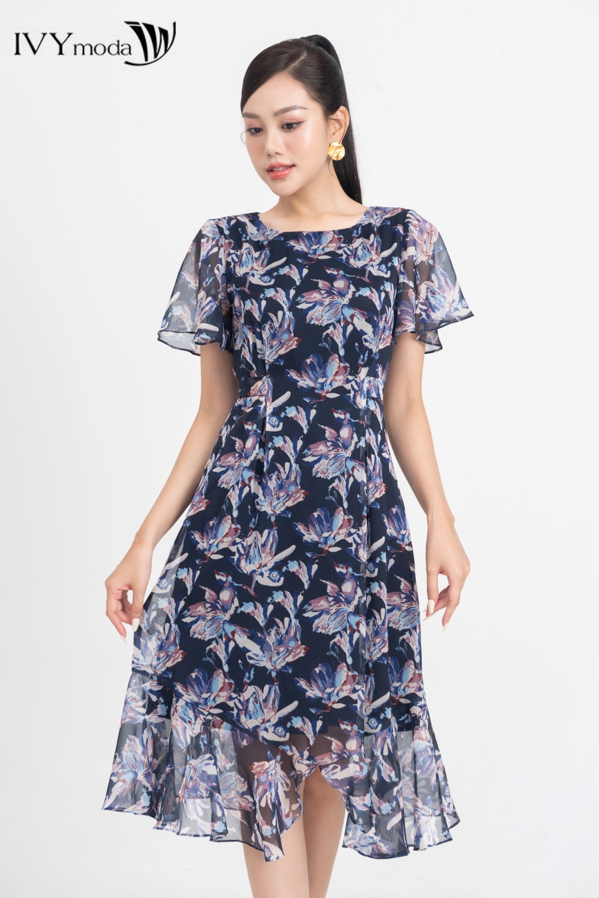 Đầm cánh tiên đuôi cá IVY moda MS 48M8662
