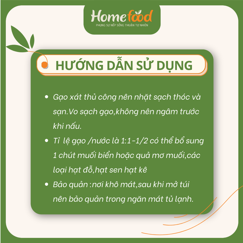 Gạo lứt séng cù/ Gạo lứt dẻo dễ ăn