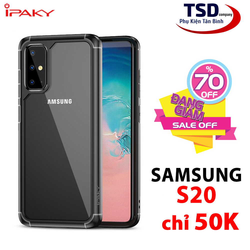 GIẢM SỐC Ốp Lưng Chống Sốc iPaky Samsung S20 Cao Cấp