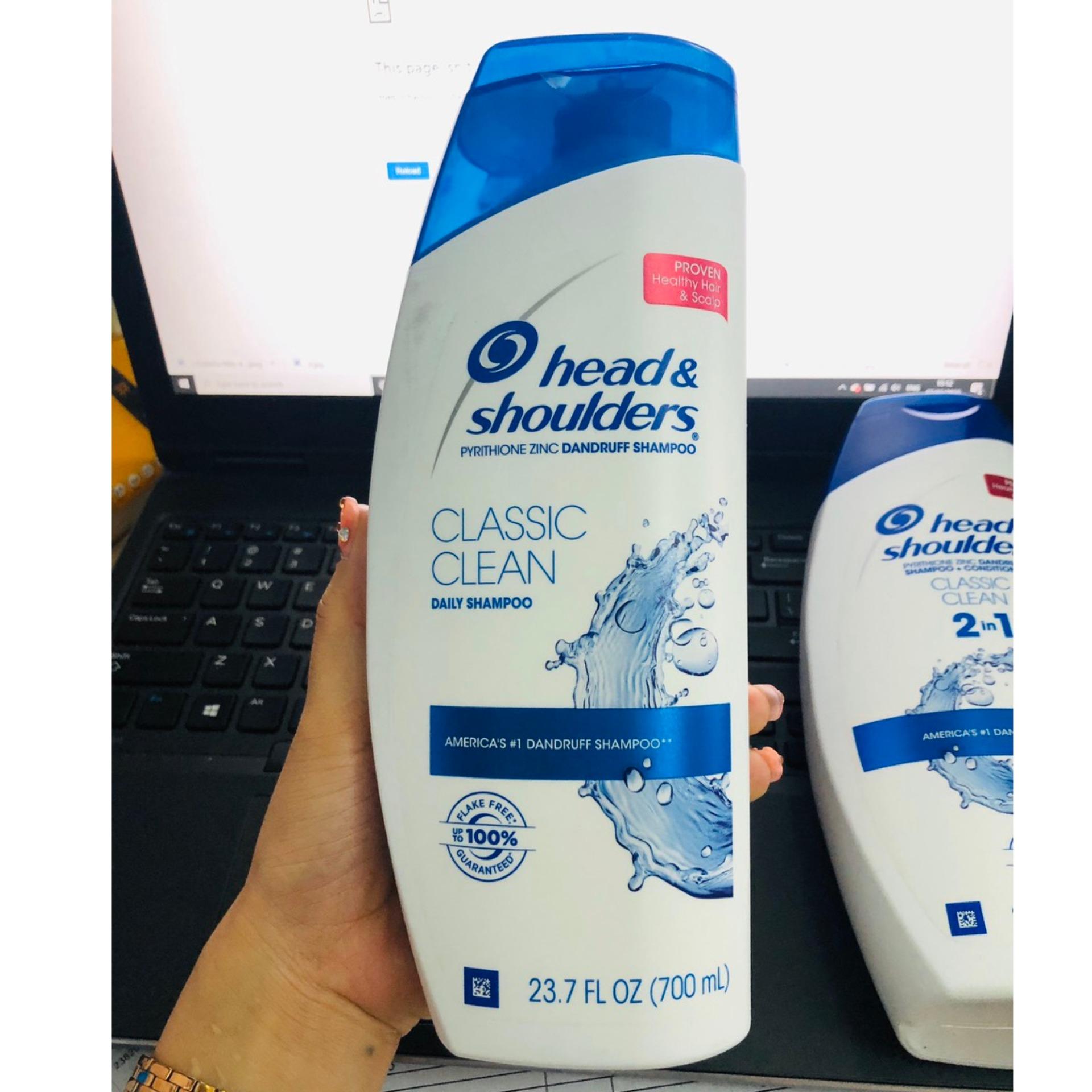 Dầu Gội Head & Shoulders Classic Clean 700ml (Chai Lớn)