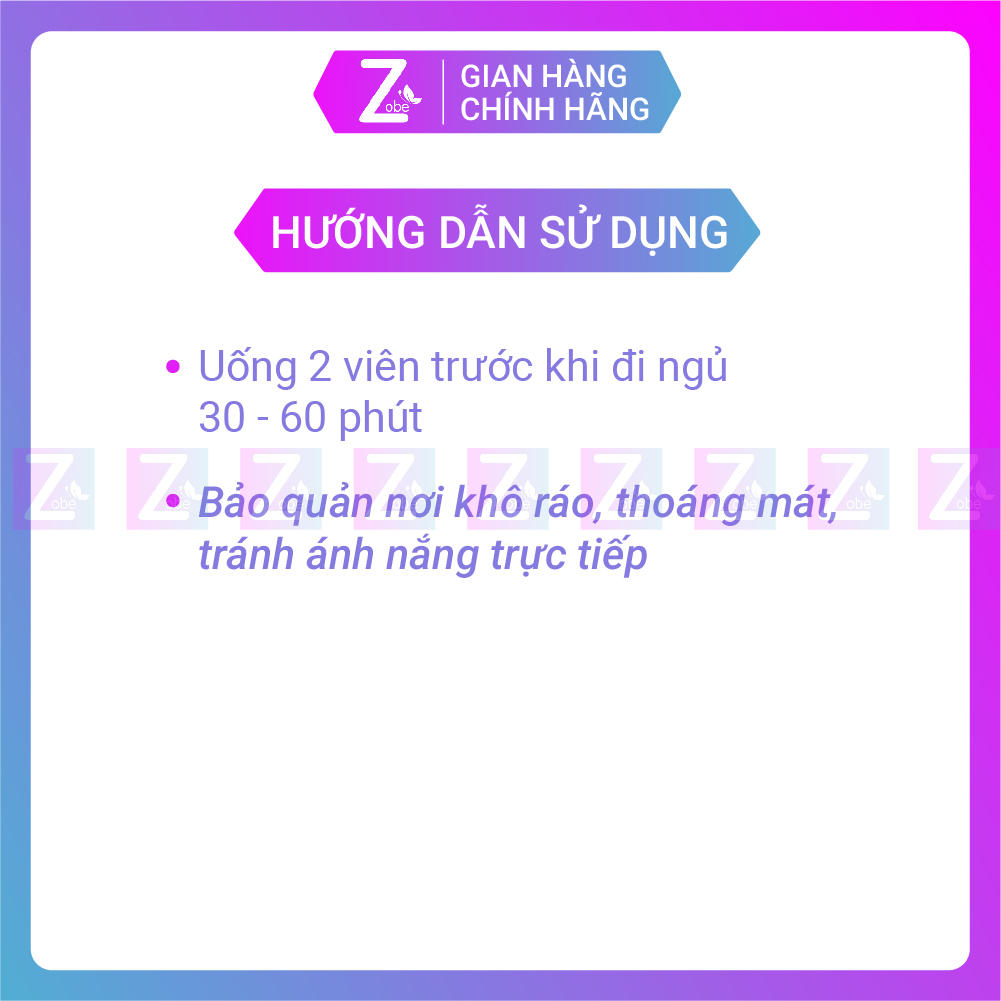 [HCM]Viên Uống Ăn Ngủ Ngon