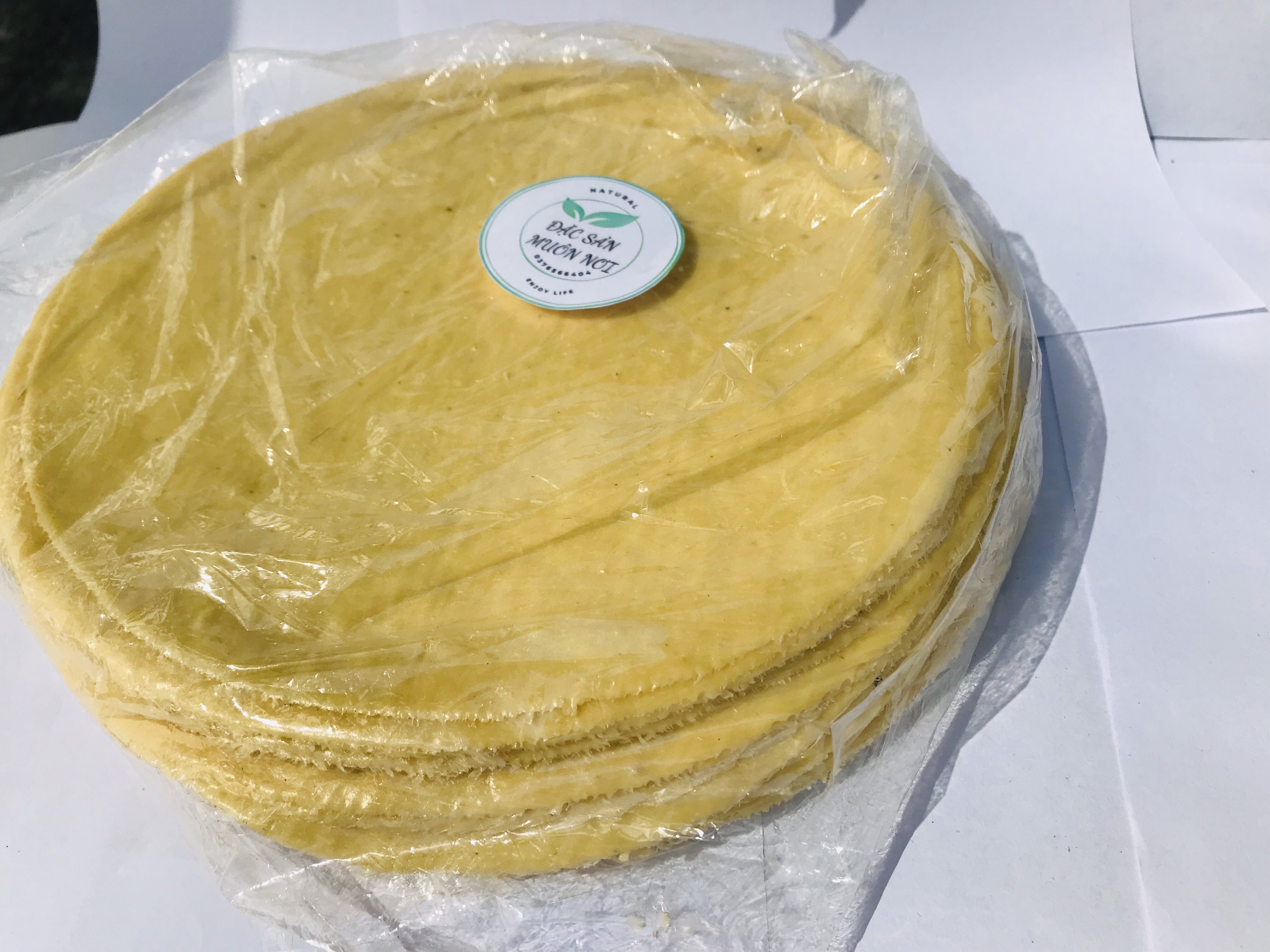 Bánh phồng mì chưa nướng bịch 5 cái (dài 20cm)