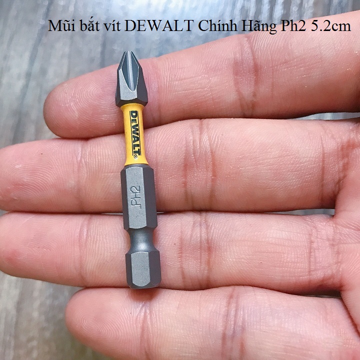 Mũi vít dewalt chính hãng ph2 52mm