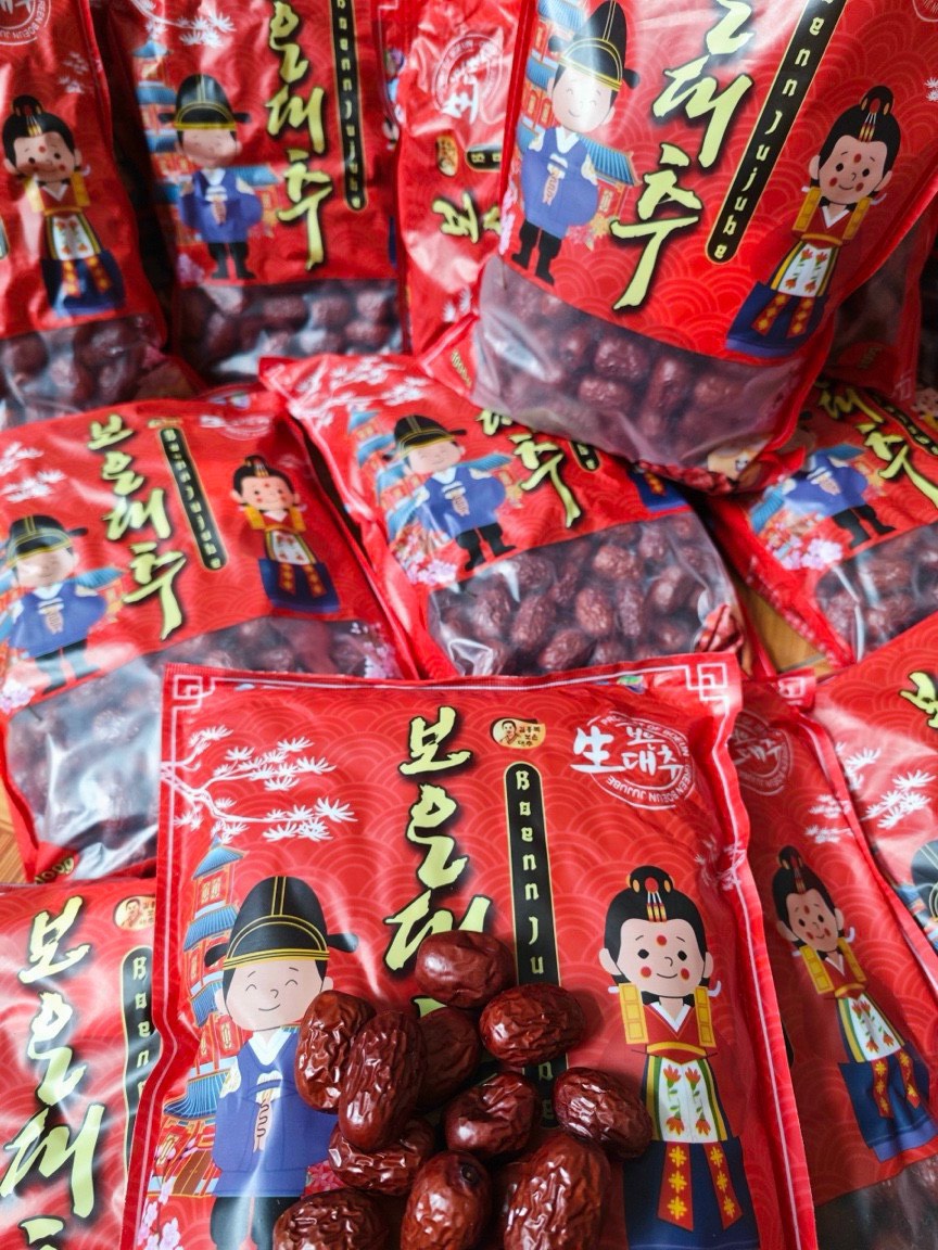 Táo Đỏ Sấy Khô Hàn Quốc 0.5kg
