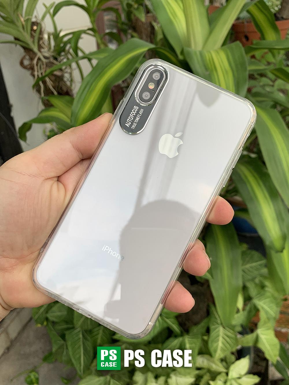 Ốp lưng bảo vệ camera dành cho iPhone XS Max - Màu đen - PS Case phân phối