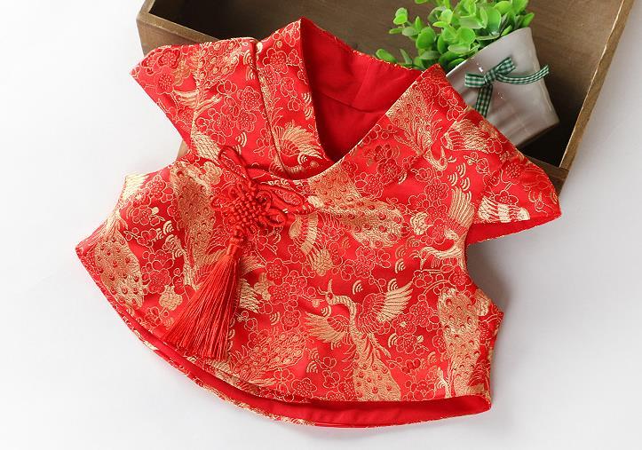 VÁY ĐẦM TẾT LỤA GẤM CAO CẤP TẾT BÉ GÁI SIÊU PHẨM CỰC XINH
